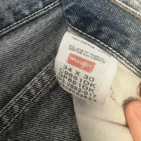 Wrangler Women’s Wide Leg Jeans - Light Blue Denim - Picture 4 of 4